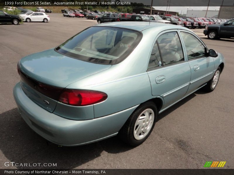  1999 Escort SE Sedan Aquamarine Frost Metallic