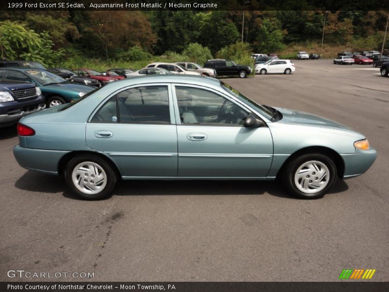  1999 Escort SE Sedan Aquamarine Frost Metallic