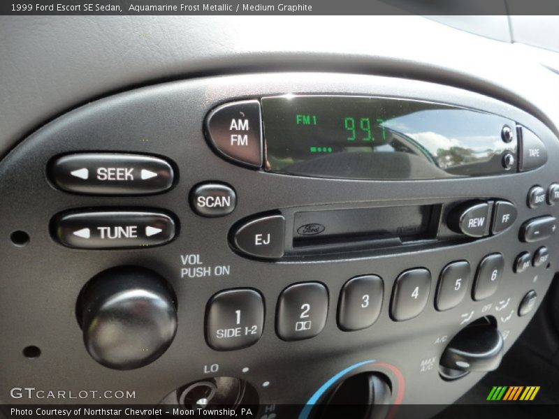 Controls of 1999 Escort SE Sedan
