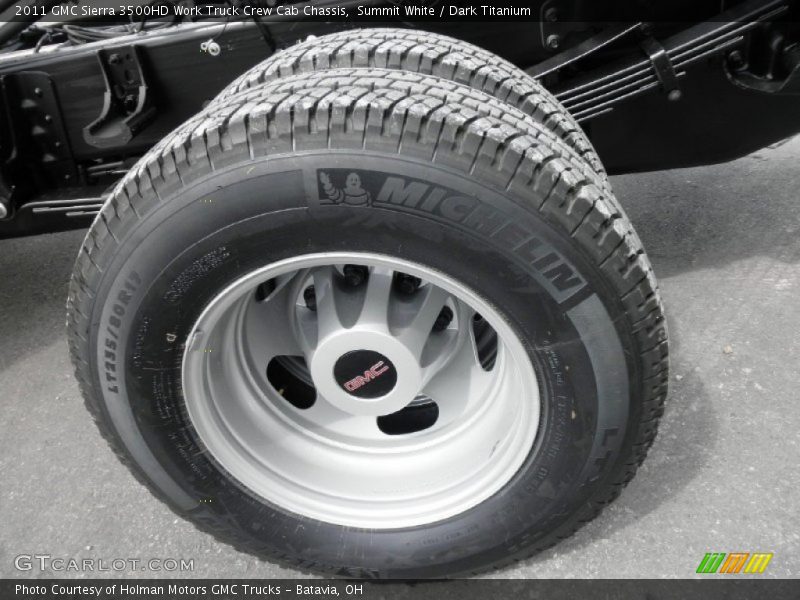  2011 Sierra 3500HD Work Truck Crew Cab Chassis Wheel