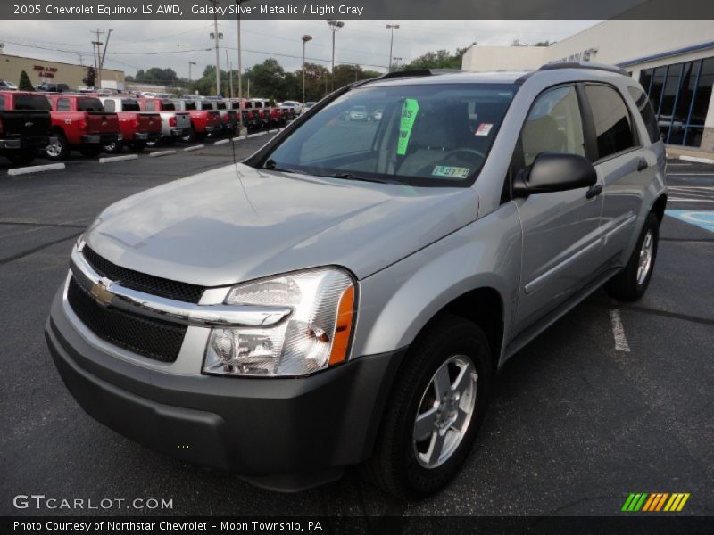 Galaxy Silver Metallic / Light Gray 2005 Chevrolet Equinox LS AWD