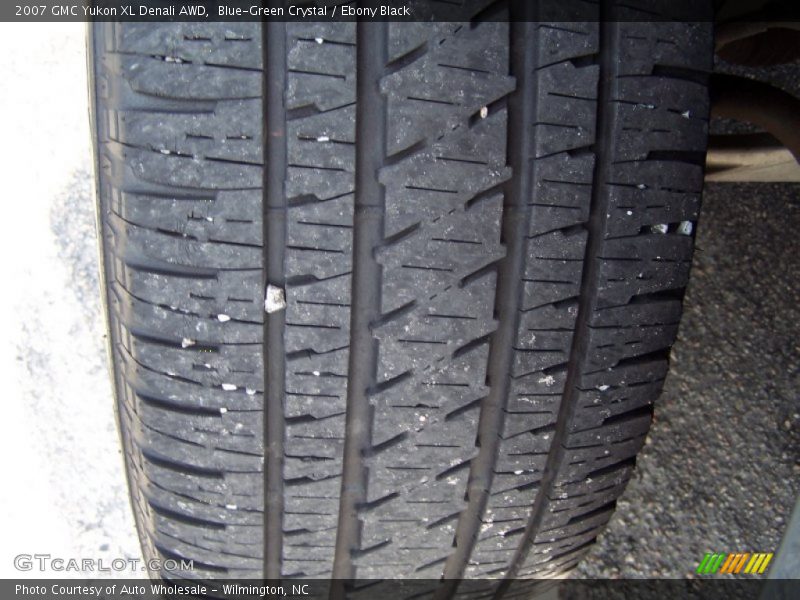 Blue-Green Crystal / Ebony Black 2007 GMC Yukon XL Denali AWD
