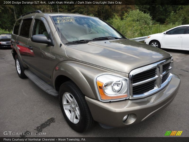 Light Khaki Metallic / Dark Slate Gray/Light Slate Gray 2006 Dodge Durango SLT 4x4
