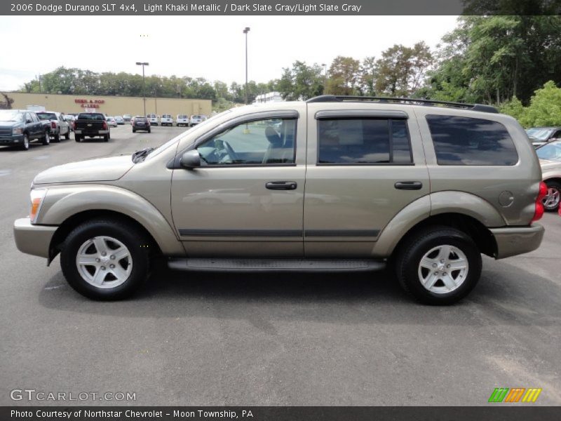 Light Khaki Metallic / Dark Slate Gray/Light Slate Gray 2006 Dodge Durango SLT 4x4