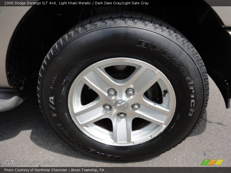 Light Khaki Metallic / Dark Slate Gray/Light Slate Gray 2006 Dodge Durango SLT 4x4