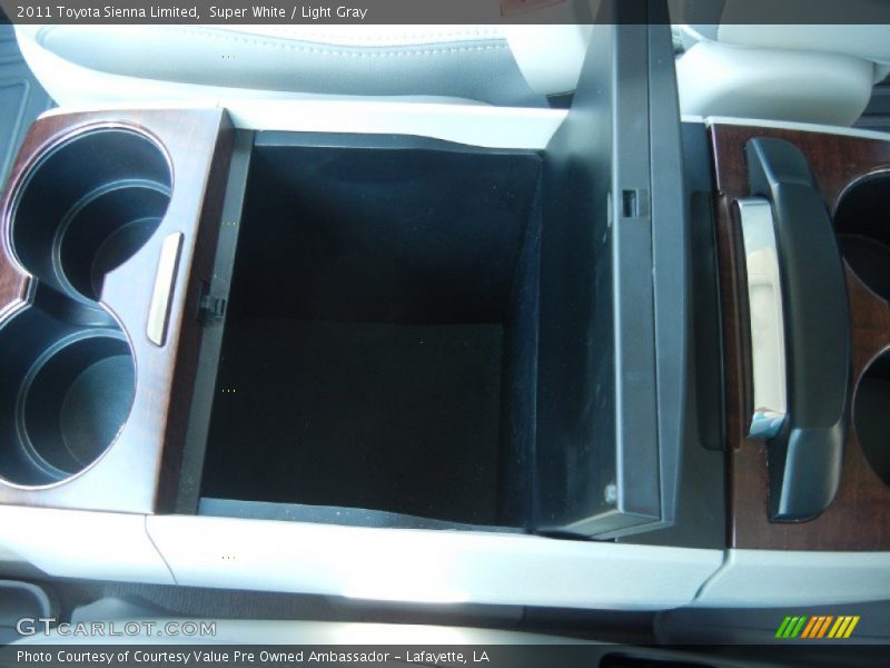 Super White / Light Gray 2011 Toyota Sienna Limited