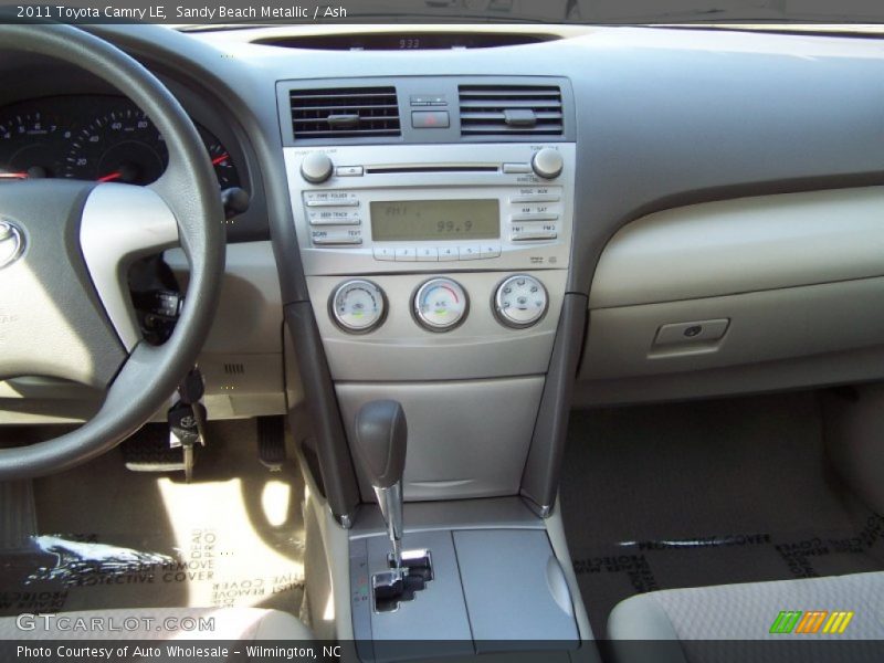 Sandy Beach Metallic / Ash 2011 Toyota Camry LE