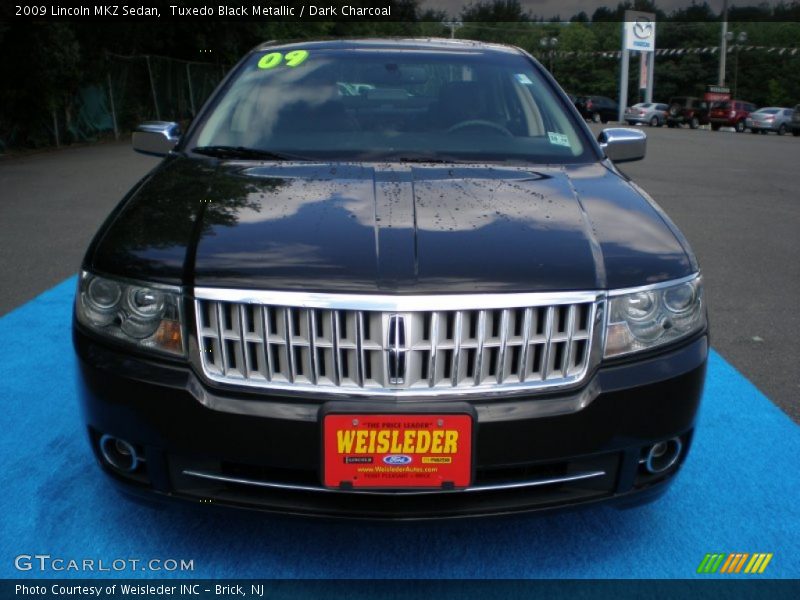 Tuxedo Black Metallic / Dark Charcoal 2009 Lincoln MKZ Sedan