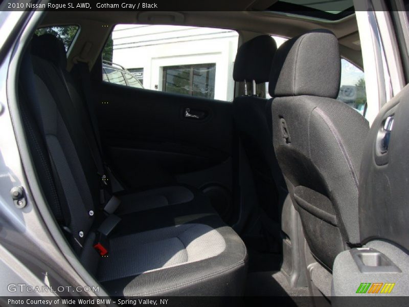Gotham Gray / Black 2010 Nissan Rogue SL AWD