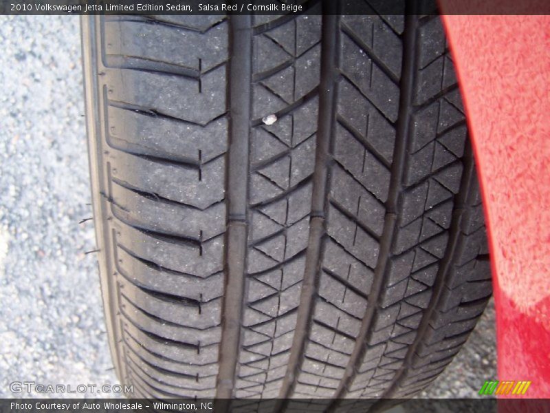 Salsa Red / Cornsilk Beige 2010 Volkswagen Jetta Limited Edition Sedan