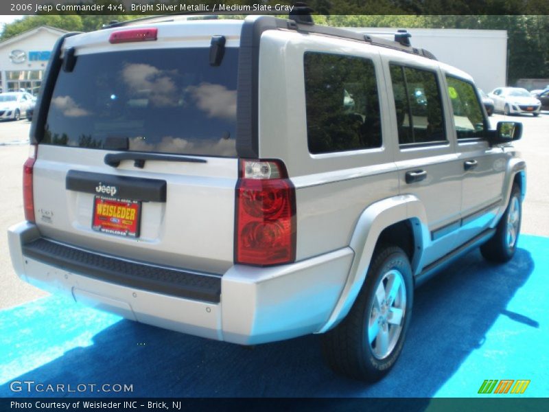 Bright Silver Metallic / Medium Slate Gray 2006 Jeep Commander 4x4