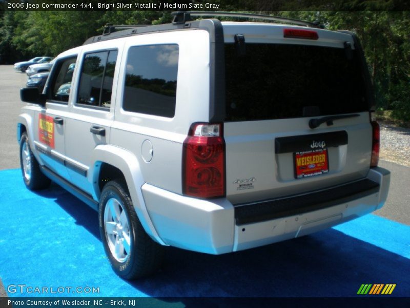 Bright Silver Metallic / Medium Slate Gray 2006 Jeep Commander 4x4