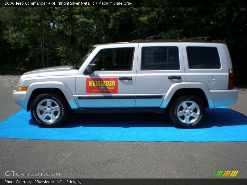 Bright Silver Metallic / Medium Slate Gray 2006 Jeep Commander 4x4