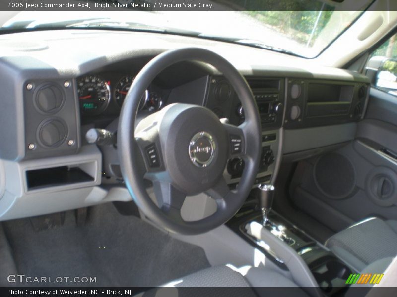 Bright Silver Metallic / Medium Slate Gray 2006 Jeep Commander 4x4