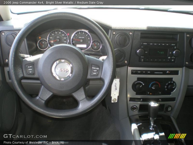 Bright Silver Metallic / Medium Slate Gray 2006 Jeep Commander 4x4