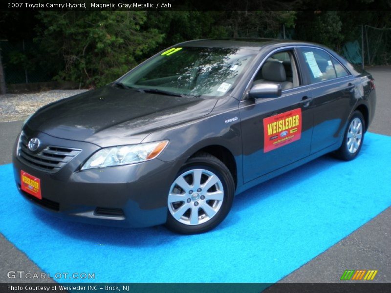 Magnetic Gray Metallic / Ash 2007 Toyota Camry Hybrid
