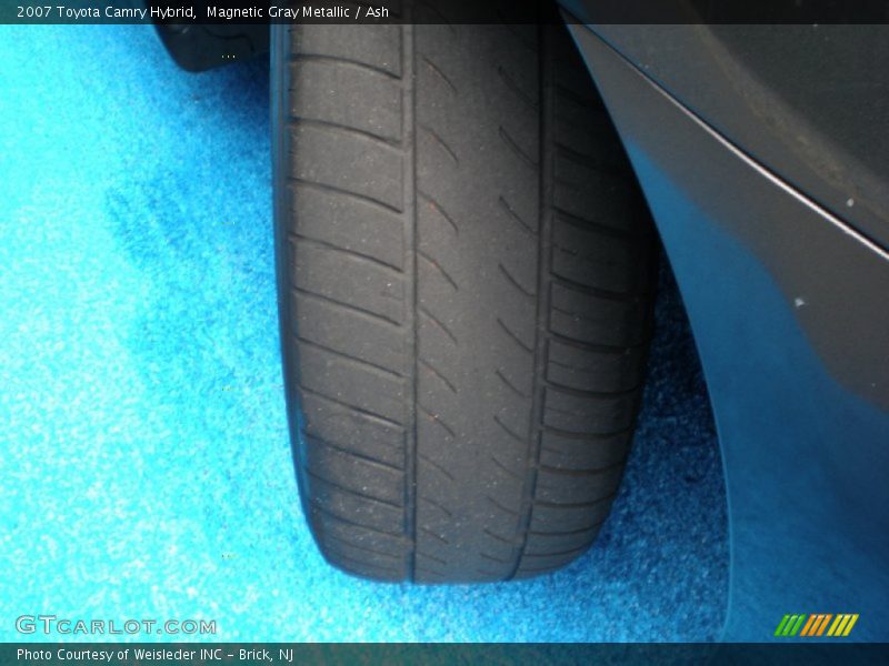 Magnetic Gray Metallic / Ash 2007 Toyota Camry Hybrid