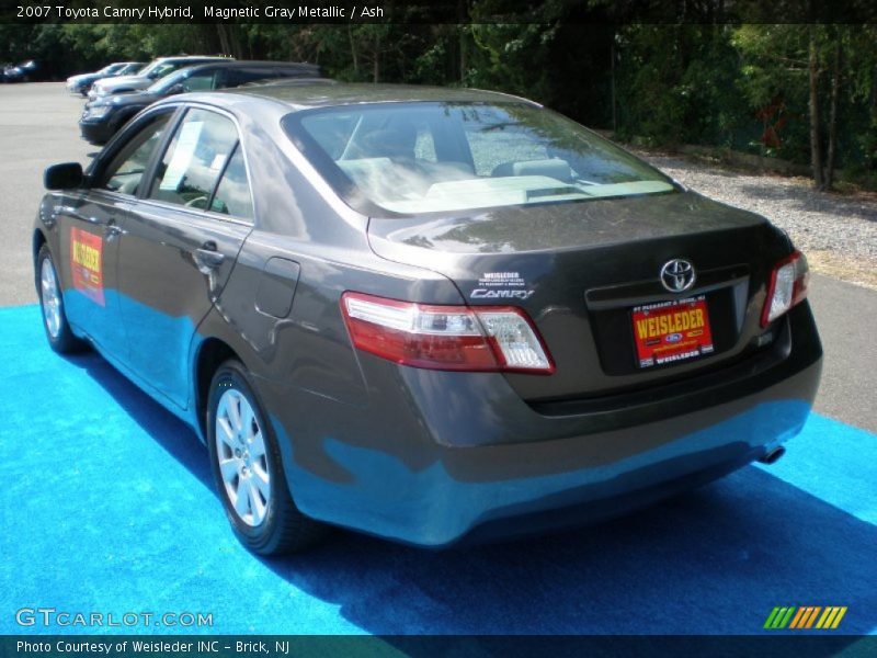 Magnetic Gray Metallic / Ash 2007 Toyota Camry Hybrid