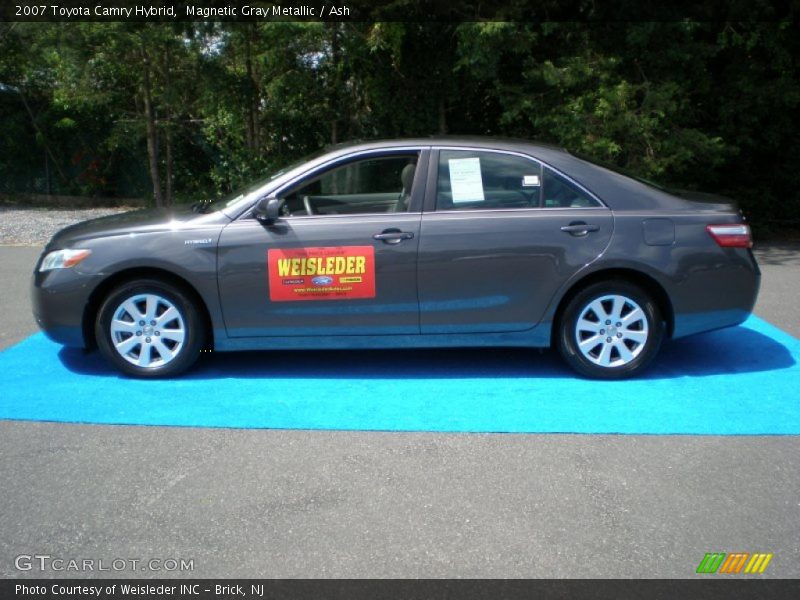 Magnetic Gray Metallic / Ash 2007 Toyota Camry Hybrid