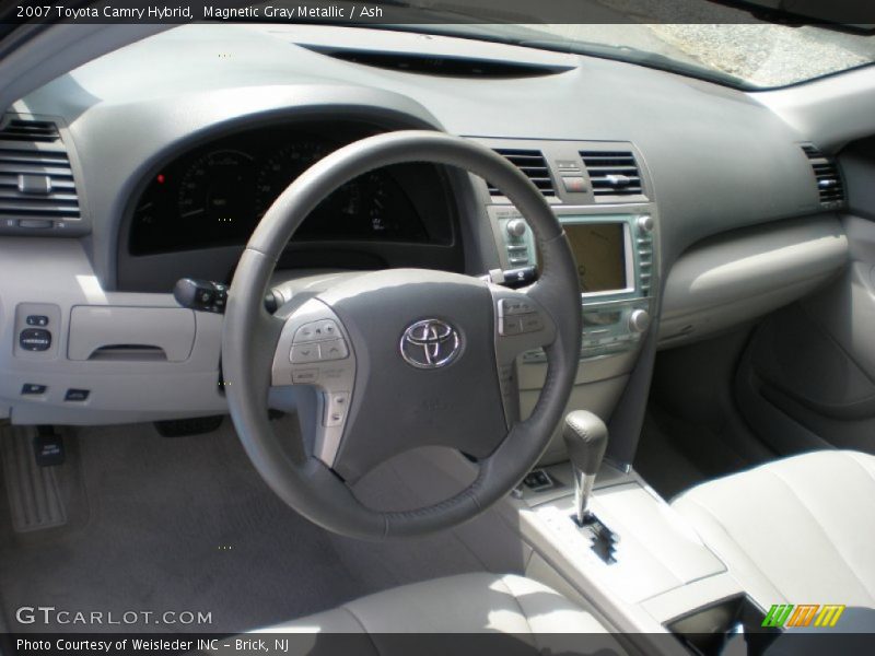 Magnetic Gray Metallic / Ash 2007 Toyota Camry Hybrid