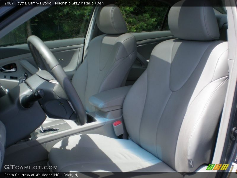 Magnetic Gray Metallic / Ash 2007 Toyota Camry Hybrid