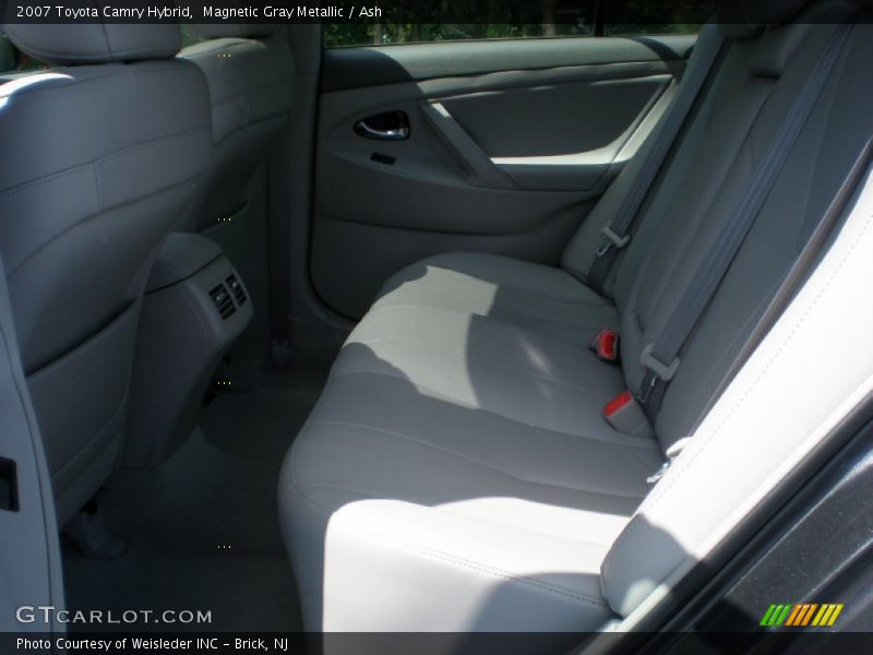 Magnetic Gray Metallic / Ash 2007 Toyota Camry Hybrid