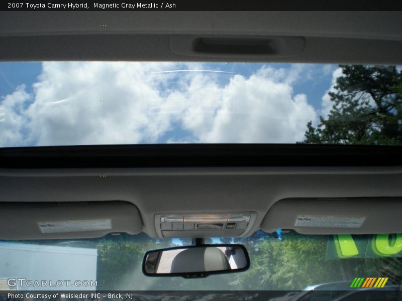 Magnetic Gray Metallic / Ash 2007 Toyota Camry Hybrid