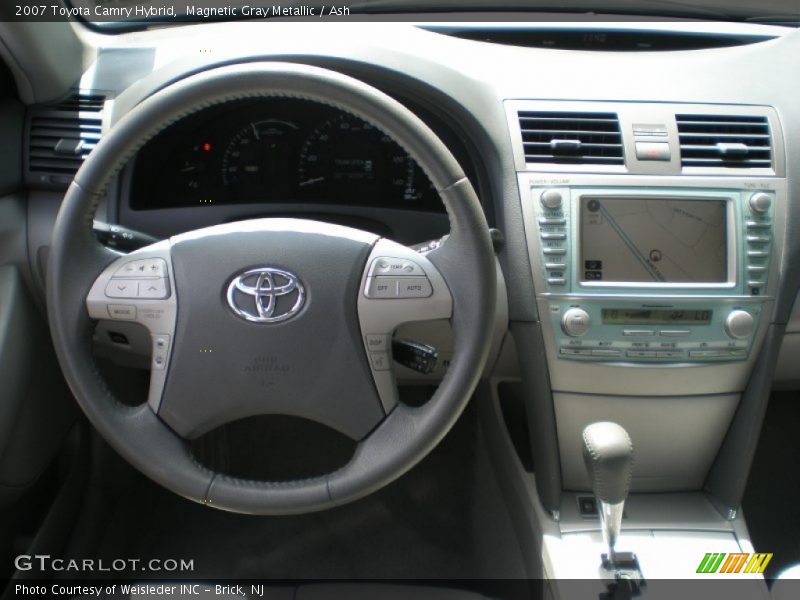 Magnetic Gray Metallic / Ash 2007 Toyota Camry Hybrid