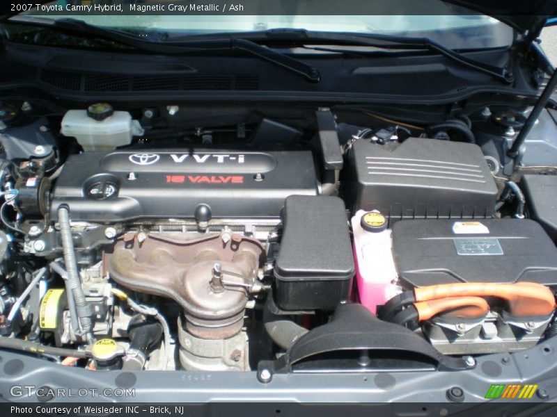 Magnetic Gray Metallic / Ash 2007 Toyota Camry Hybrid