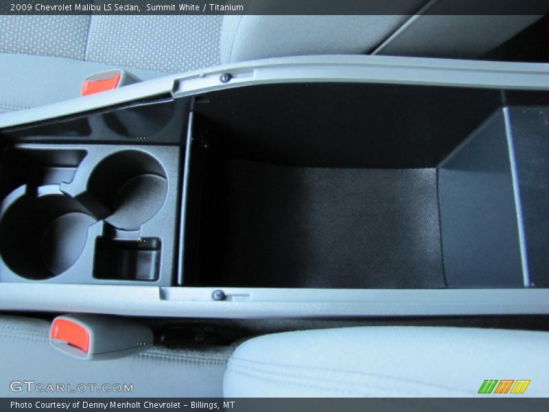 Summit White / Titanium 2009 Chevrolet Malibu LS Sedan