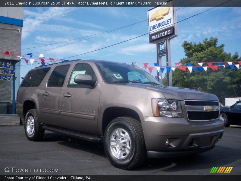 Mocha Steel Metallic / Light Titanium/Dark Titanium 2011 Chevrolet Suburban 2500 LT 4x4