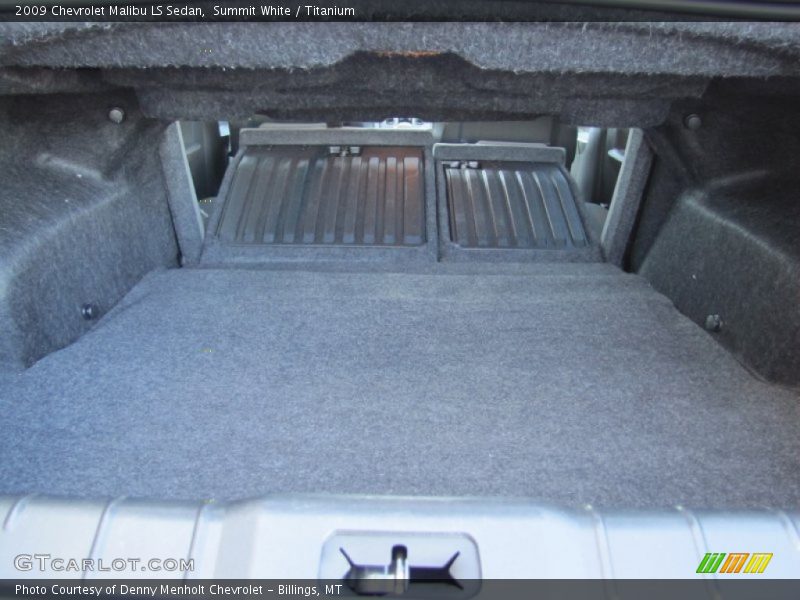 Summit White / Titanium 2009 Chevrolet Malibu LS Sedan