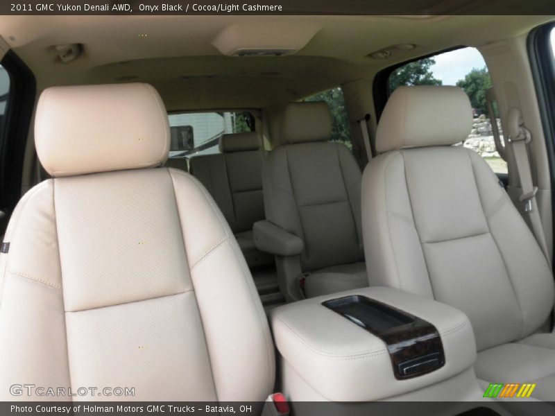 Onyx Black / Cocoa/Light Cashmere 2011 GMC Yukon Denali AWD