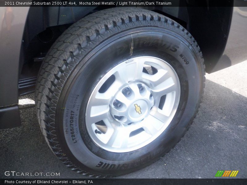Mocha Steel Metallic / Light Titanium/Dark Titanium 2011 Chevrolet Suburban 2500 LT 4x4