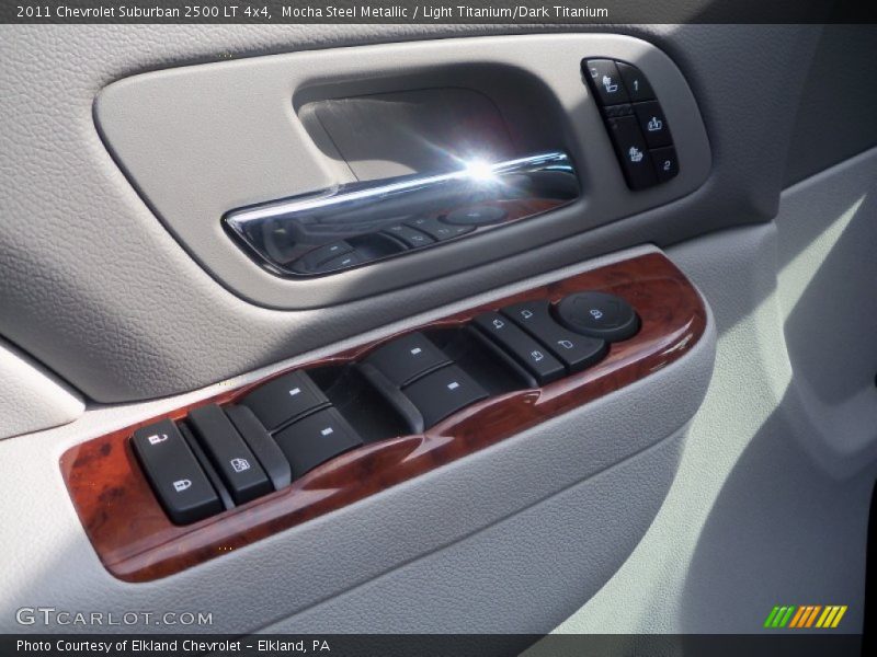 Controls of 2011 Suburban 2500 LT 4x4