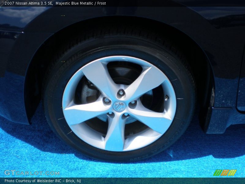Majestic Blue Metallic / Frost 2007 Nissan Altima 3.5 SE