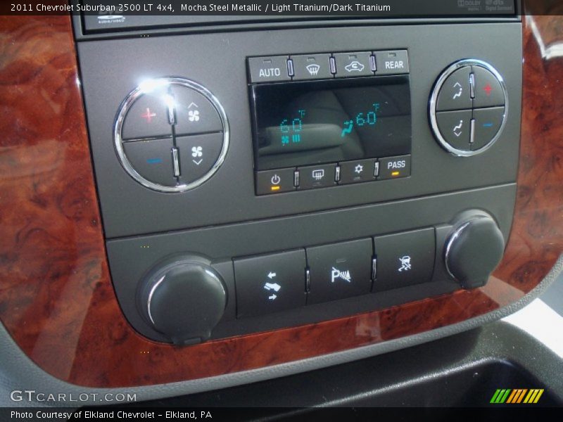 Mocha Steel Metallic / Light Titanium/Dark Titanium 2011 Chevrolet Suburban 2500 LT 4x4