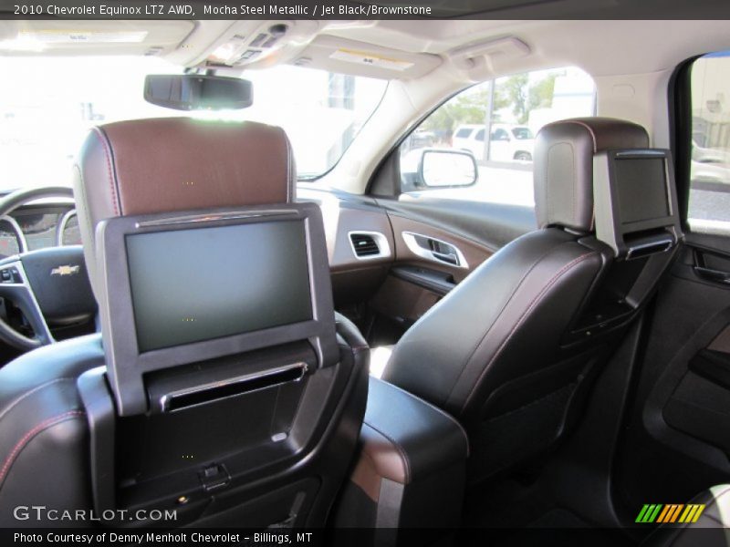 Mocha Steel Metallic / Jet Black/Brownstone 2010 Chevrolet Equinox LTZ AWD
