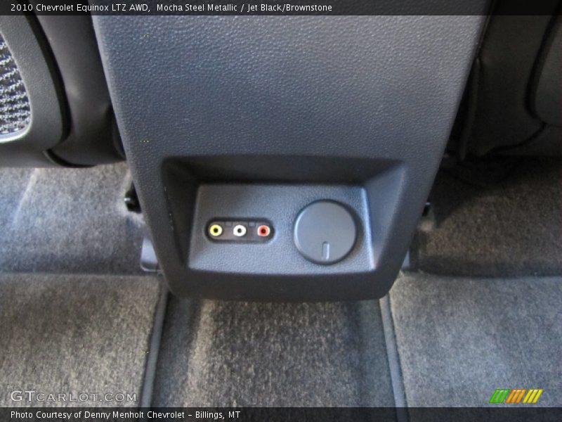 Mocha Steel Metallic / Jet Black/Brownstone 2010 Chevrolet Equinox LTZ AWD