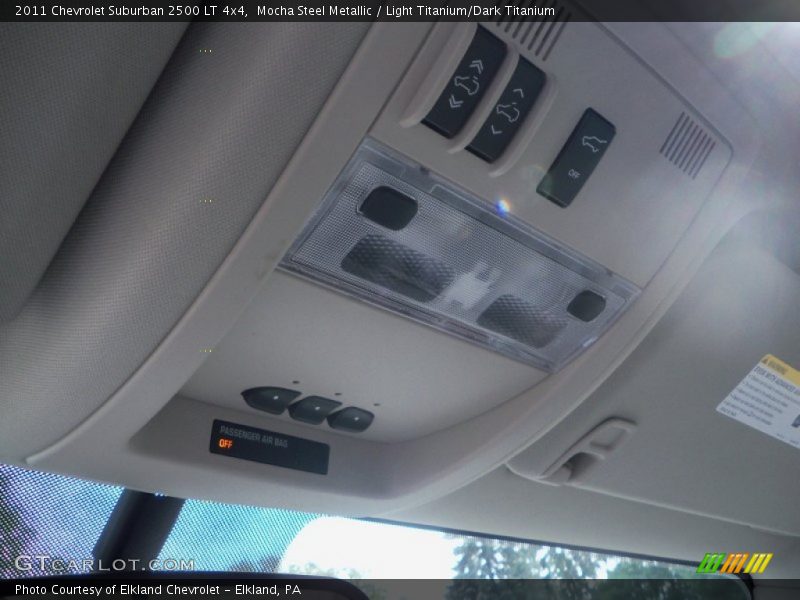 Mocha Steel Metallic / Light Titanium/Dark Titanium 2011 Chevrolet Suburban 2500 LT 4x4
