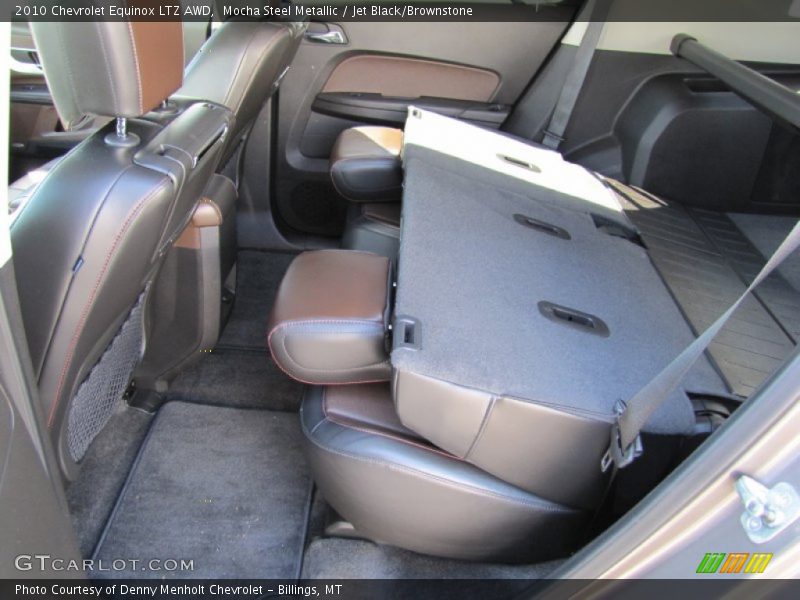 Mocha Steel Metallic / Jet Black/Brownstone 2010 Chevrolet Equinox LTZ AWD
