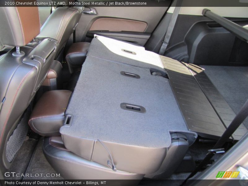 Mocha Steel Metallic / Jet Black/Brownstone 2010 Chevrolet Equinox LTZ AWD