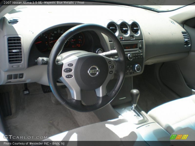 Majestic Blue Metallic / Frost 2007 Nissan Altima 3.5 SE