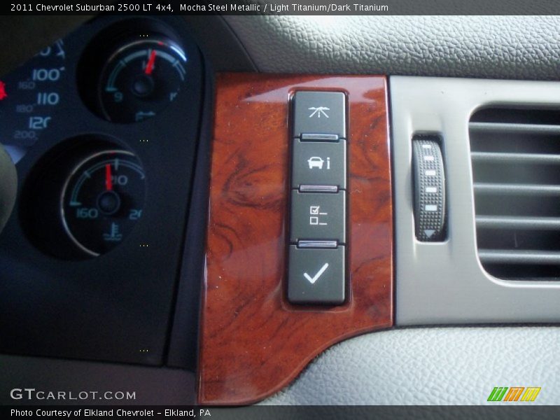 Mocha Steel Metallic / Light Titanium/Dark Titanium 2011 Chevrolet Suburban 2500 LT 4x4