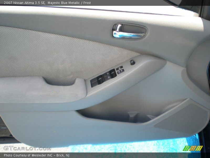 Majestic Blue Metallic / Frost 2007 Nissan Altima 3.5 SE