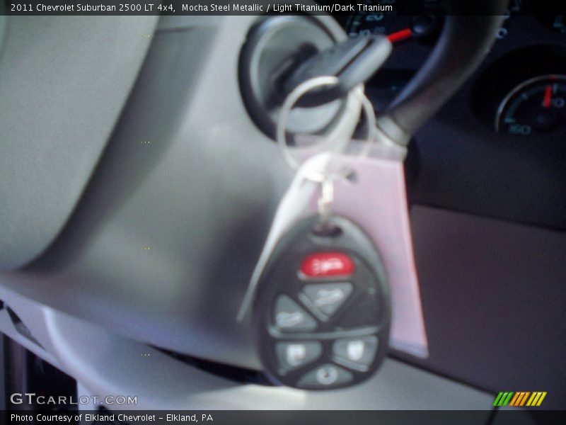 Mocha Steel Metallic / Light Titanium/Dark Titanium 2011 Chevrolet Suburban 2500 LT 4x4