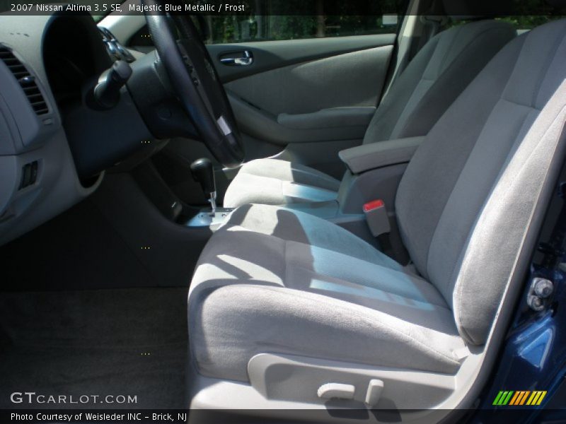 Majestic Blue Metallic / Frost 2007 Nissan Altima 3.5 SE