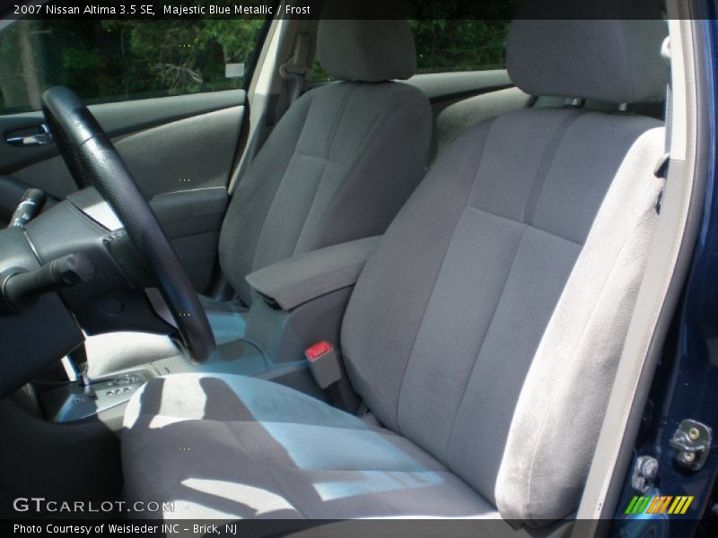 Majestic Blue Metallic / Frost 2007 Nissan Altima 3.5 SE