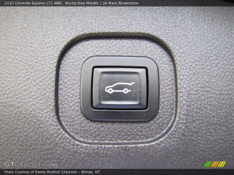Mocha Steel Metallic / Jet Black/Brownstone 2010 Chevrolet Equinox LTZ AWD