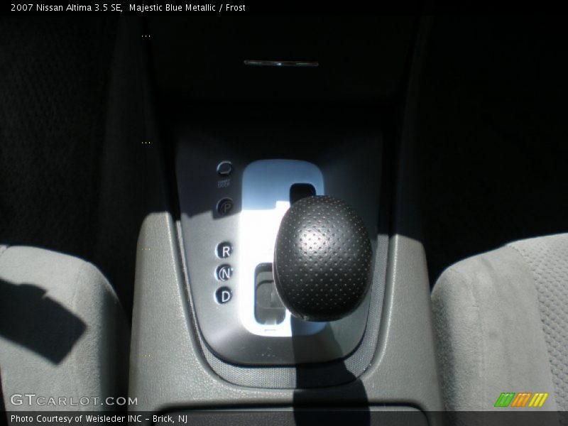 Majestic Blue Metallic / Frost 2007 Nissan Altima 3.5 SE